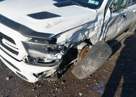 2021 Ram 1500 Sport from USA, damaged, VIN 1C6SRFTT2MN512754